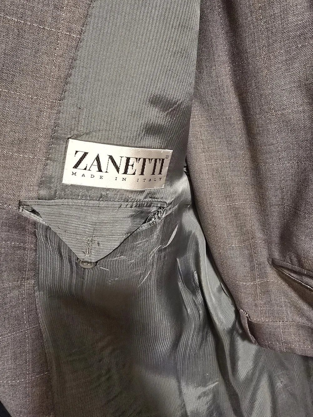Zanetti gray wool